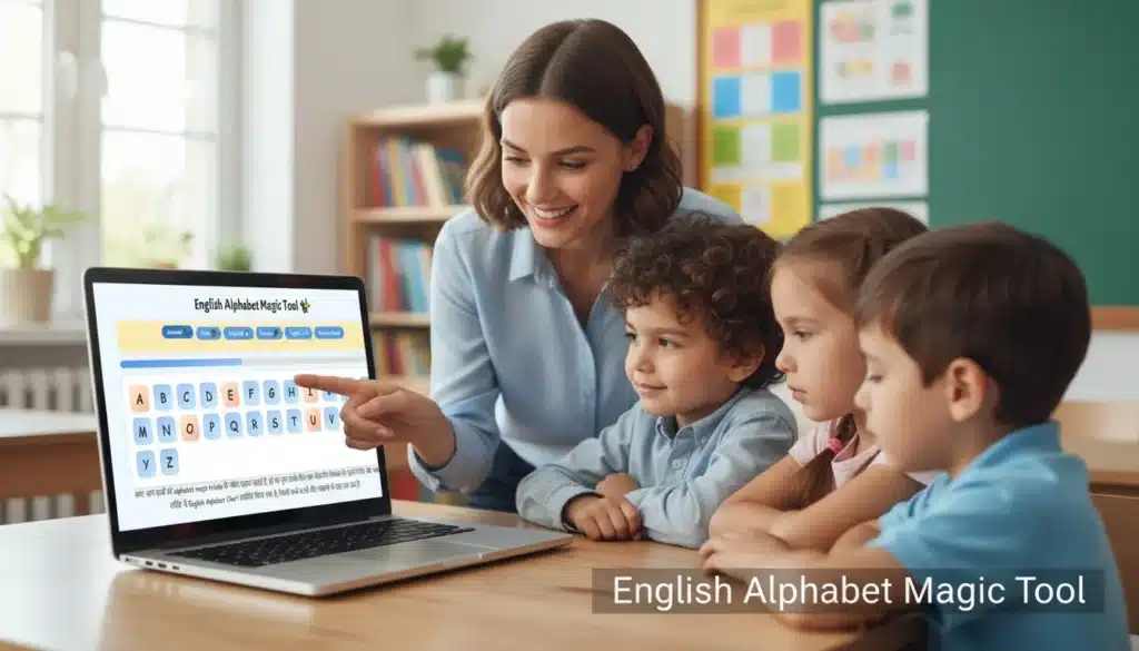 English Alphabet Magic Tool 