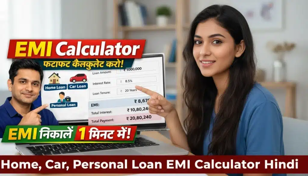 Free EMI Calculator Tool Online