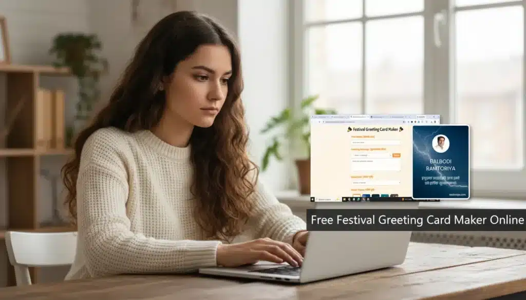 Free Festival Greeting Card Maker Online