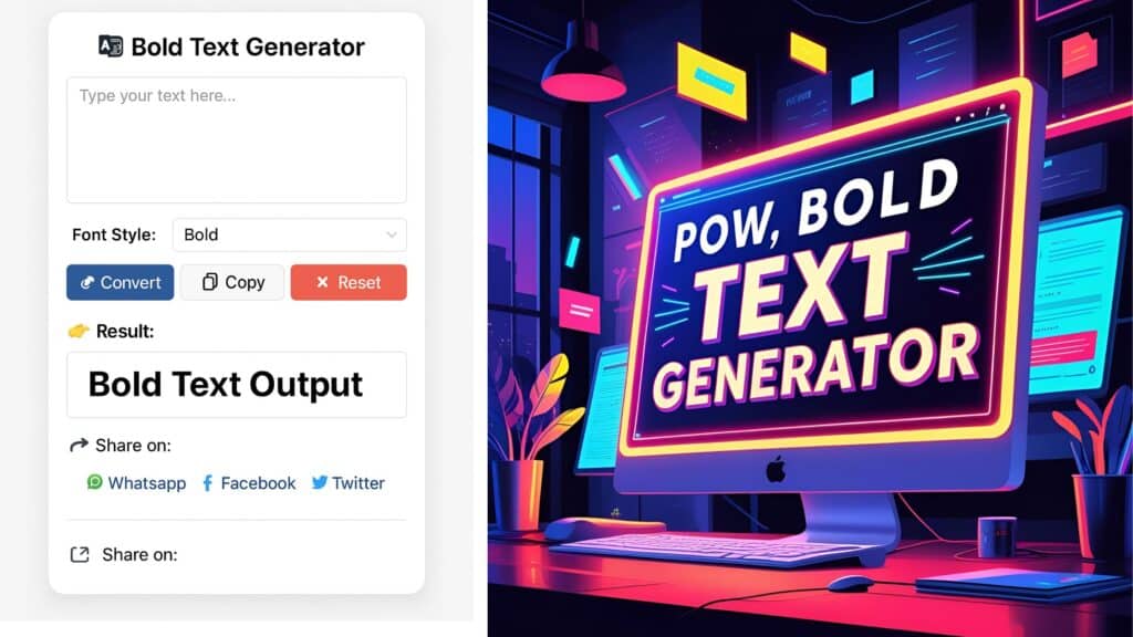 Bold Text Generator Tool