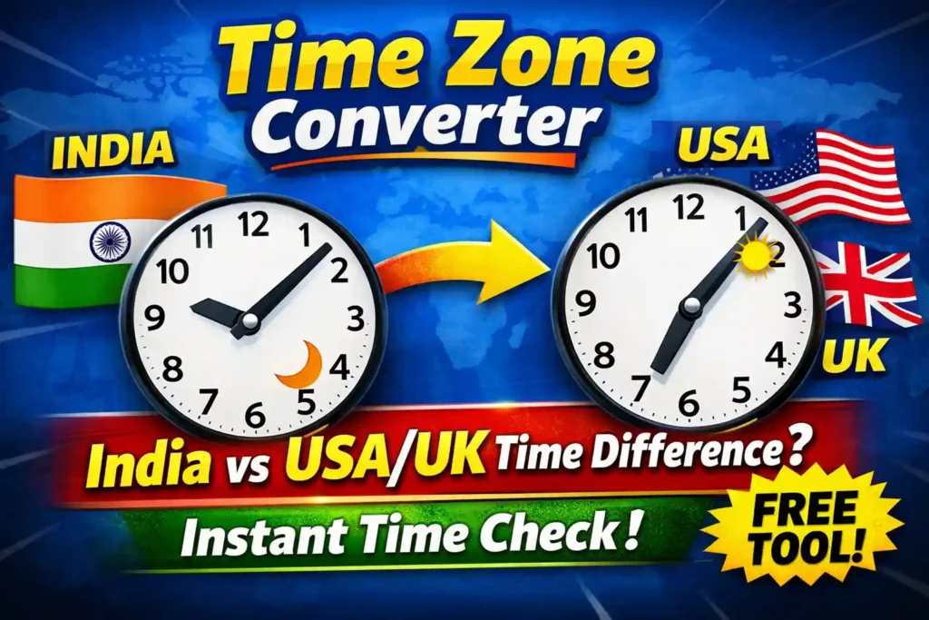 Free Time Zone Converter Tool 