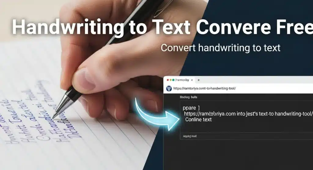Handwriting to Text Converter