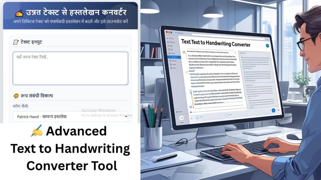 Text to Handwriting Converter