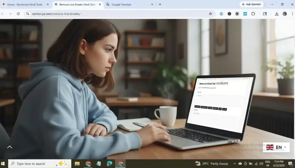 Remove Line Breaks Tool