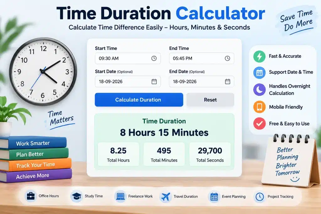 Time Duration Calculator